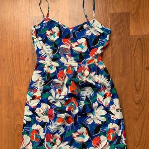 NWT jcrew tropical mini dress